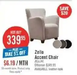 The Brick Zello Accent Chair offer