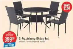 The Brick Arizona 5-Pc. Dining Set offer