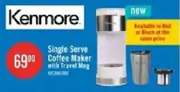 The Brick Kenmore Single Serve Coffee Maker with Travel Mug offer