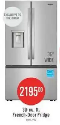 The Brick French-Door Fridge offer