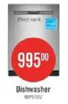 The Brick third rack dishwasher offer