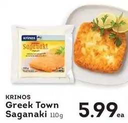 Market Place IGA Krinos Greek Town Saganaki offer