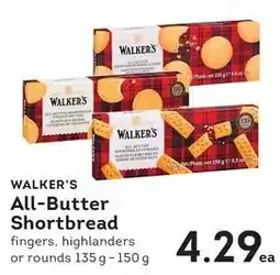 Market Place IGA Walker's All-Butter Shortbread offer