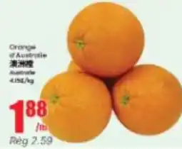 Btrust Supermarket Orange d'australie offer