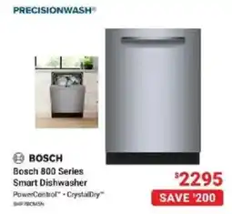 Visions Electronics Bosch Bosch 800 Series Smart Dishwasher offer