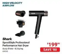 Visions Electronics Shark SpeedStyle Professional Performance Hair Dryer offer