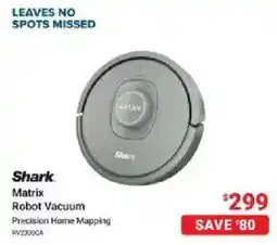 Visions Electronics Shark Matrix Robot Vacuum offer