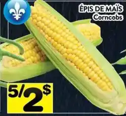 Supermarché PA Corn cobs offer