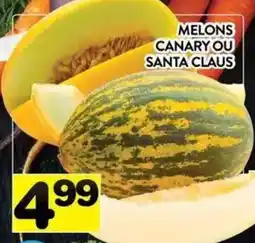 Supermarché PA Melons Canary ou Santa Claus offer