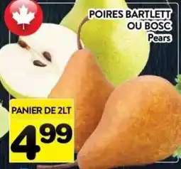 Supermarché PA Pears offer