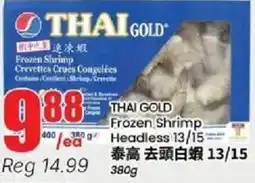 Btrust Supermarket Thai gold frozen shrimp headless 13/15 offer