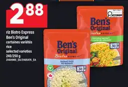 Maxi RIZ BISTRO EXPRESS BEN'S ORIGINAL | RICE, 240/250 G offer