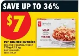 No Frills PC dinner entrées offer