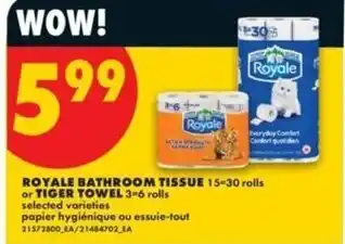 Royale bathroom tissue