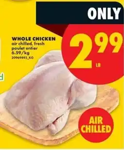 No Frills Whole chicken offer