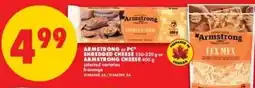 No Frills Armstrong shredded cheese offer