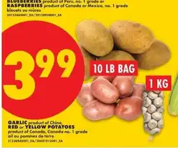 No Frills Garlic red or yellow potatoes offer