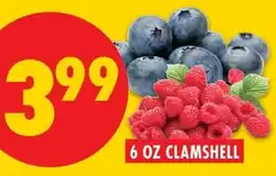 No Frills blueberries and raspberries offer