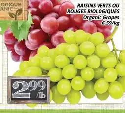 Supermarché PA Organic Grapes offer