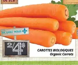 Supermarché PA Organic Carrots offer