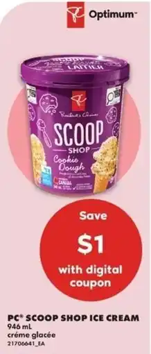 No Frills PC scoop shop ice cream offer