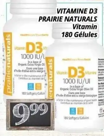 Prairie Naturals Vitamin D3