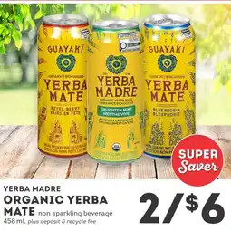 IGA Yerba madre organic yerba mate offer