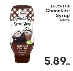 IGA Smucker's chocolate syrup offer