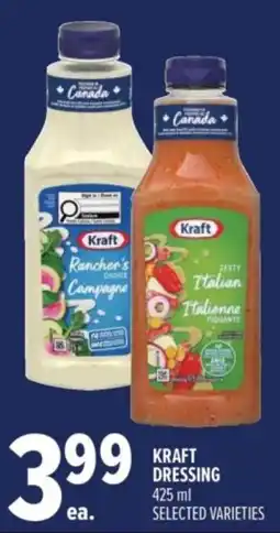 Metro Kraft dressing offer