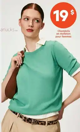 Provigo anucks.ca Chandails en molleton pour femmes offer