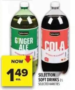 Metro Selection soft drinks offer