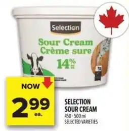 Metro Selection sour cream offer