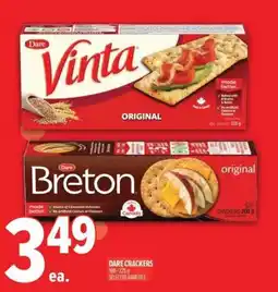 Metro Dare crackers offer
