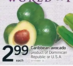 Fortinos Caribbean avocado offer