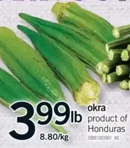 Fortinos okra offer