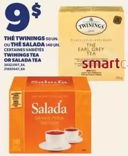 Provigo The Twinings sou. or The Salada offer