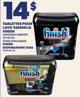 Provigo Finish dishwasher tabs offer