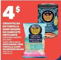 Provigo Siete tortilla chips offer