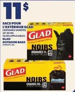 Provigo Glad outdoor bags offer