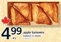 Fortinos apple turnovers offer