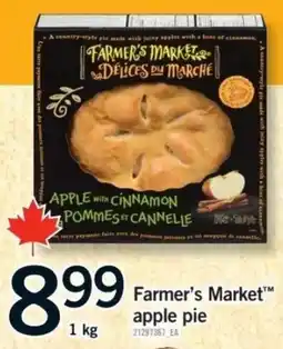 Fortinos Farmer's Market apple pie offer