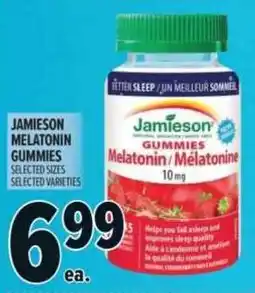 Metro Jamieson melatonin gummies offer