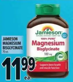 Metro Jamieson magnesium bisglycinate offer