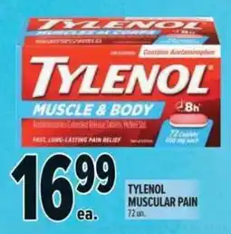 Metro Tylenol muscular pain offer