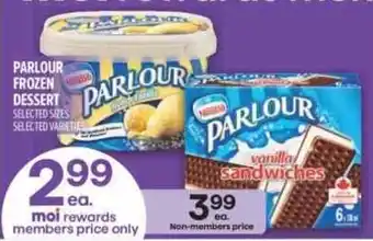 Nestle parlour frozen dessert