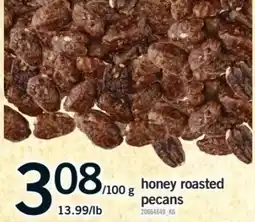 Fortinos honey roasted pecans offer