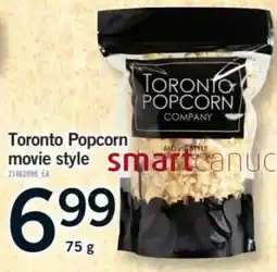 Fortinos Toronto Popcorn movie style offer