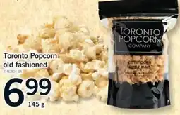 Fortinos Toronto Popcorn old fashioned offer