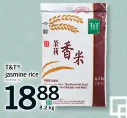 Fortinos T&T jasmine rice offer