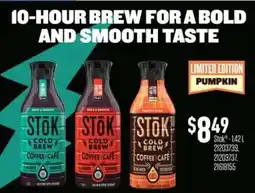 Fortinos Stok cold brew coffee cafe offer